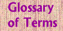 Glossary of Terms