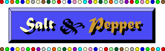 Cross Stitch from Salt & Pepper